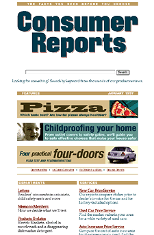 Consumer Reports mockup