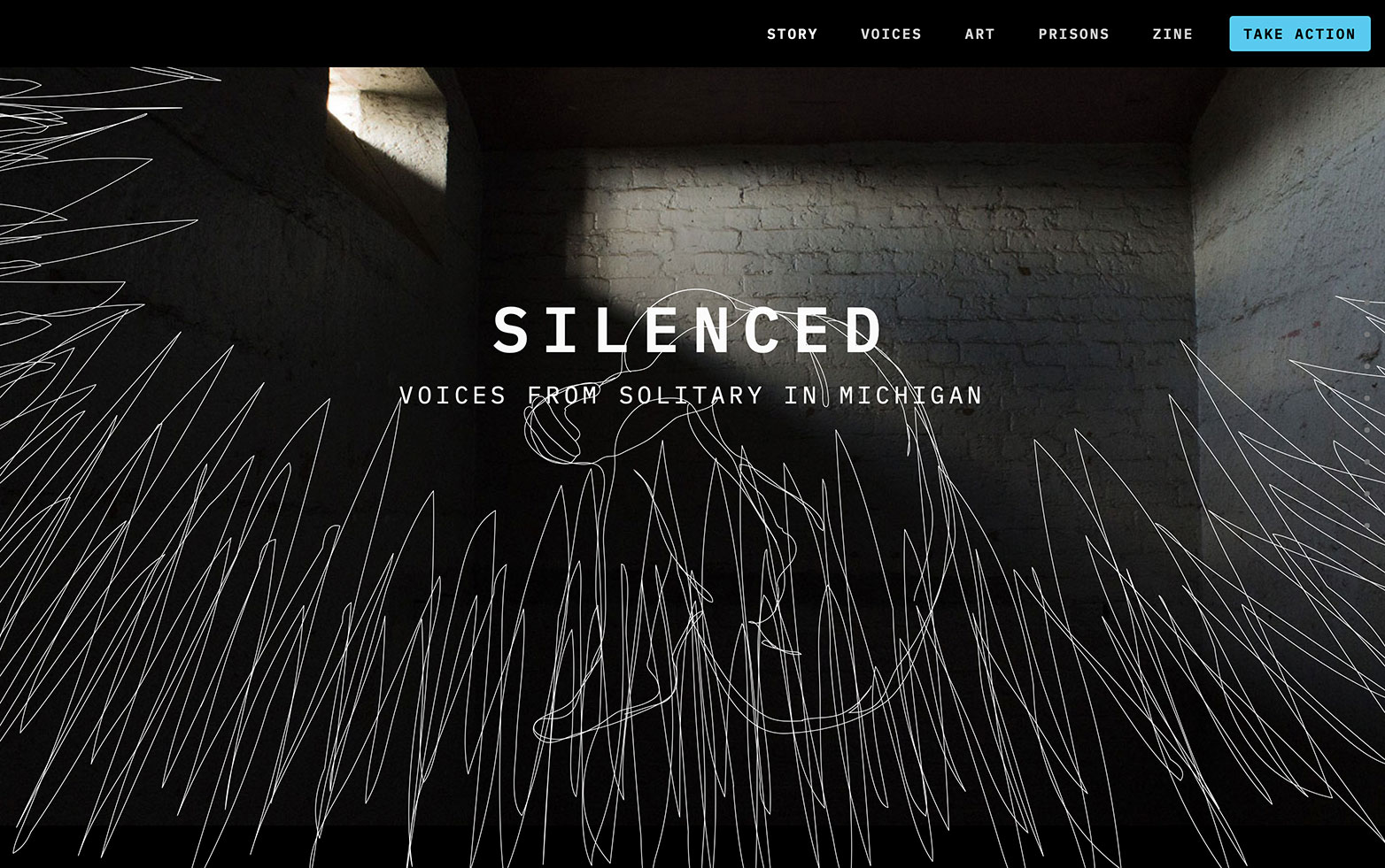silenced.in home page