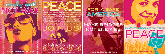 CODEPINK Posters for Peace