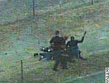 LAPD beating a suspect