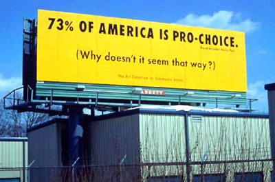 Pro-Choice Billboard