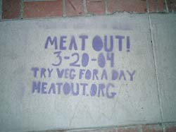 MEAT OUT!