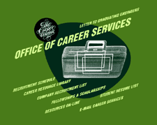 Career Services front page