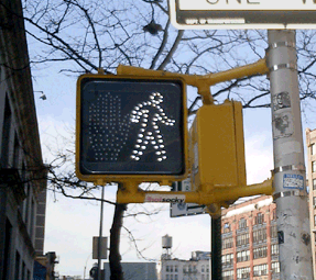 New New York City crosswalk signal