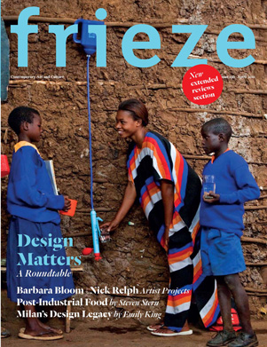 Frieze Magazine, Design Matters