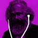 Marx with iPod