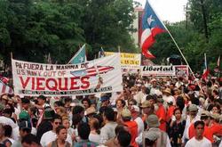 March for the release of political prisoners, September 29, 1999.